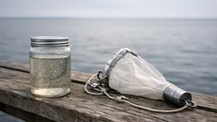 Wie Zooplankton Mikroplastik in die Tiefe transportiert – die biologische Pumpe im Meer erklärt