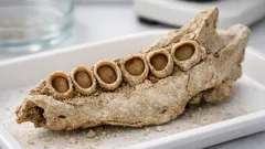 Fossile Bienen-Brutzellen in Knochen entdeckt: Fund aus einer Karsthöhle überrascht Forschende