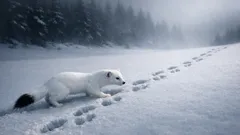 Warum manche Tiere im Winter weiß werden und was der Klimawandel damit macht