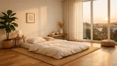 Auf dem Boden schlafen: trend, vorteile und was du vorher wissen solltest