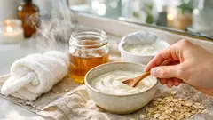 DIY-Honigmaske gegen trockene Winterhaut: 3 Zutaten, in 30 Sekunden angerührt