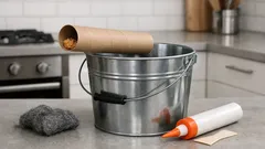 Mäuse im Haus? So baust du eine einfache Lebendfalle mit Kartonrolle und Eimer