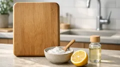 Knoblauchgeruch im Holzbrett entfernen: 6 schnelle Schritte, die wirklich helfen